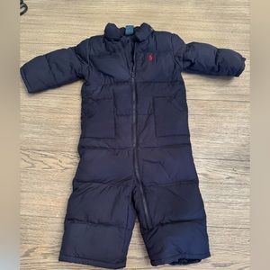 Boys Ralph Lauren snow suit 18m navy